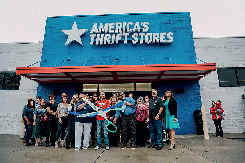 America’s Thrift Stores Retail Merchandiser