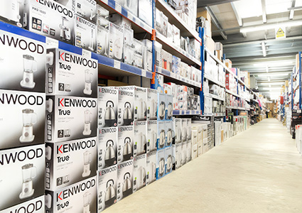 Kenwood products in EFG Housewares outlet