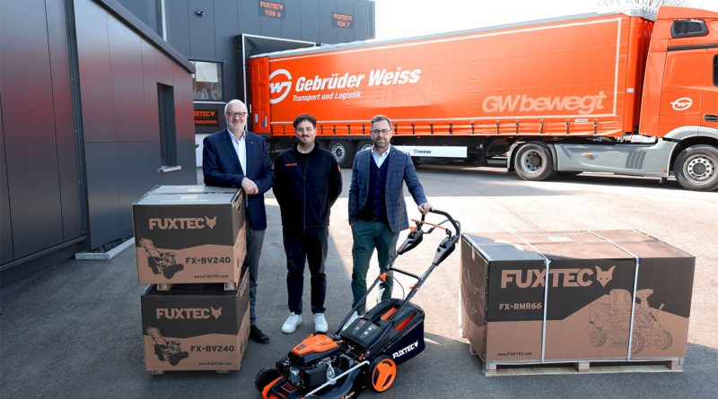 Both teams at FUXTEC and Gebrüder Weiss