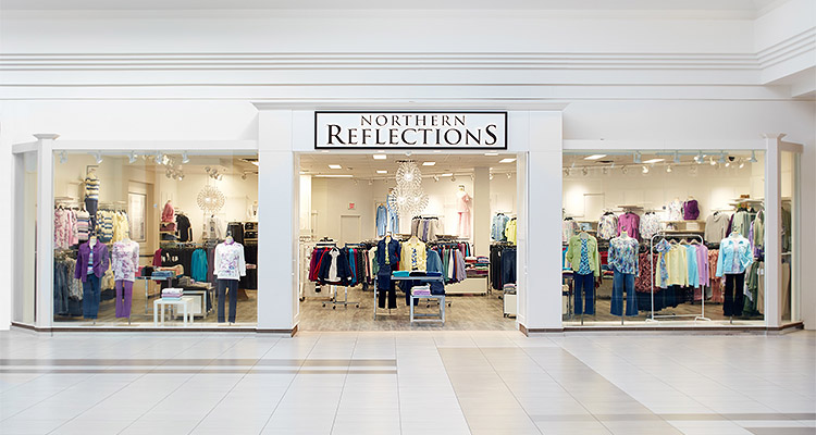 Northern Reflections shop windows