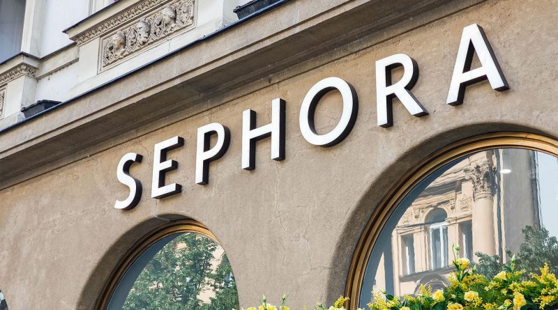 Sephora rolls out Lyft ride credits to attract shoppers back to stores Sephora logo on building to support Lyft article