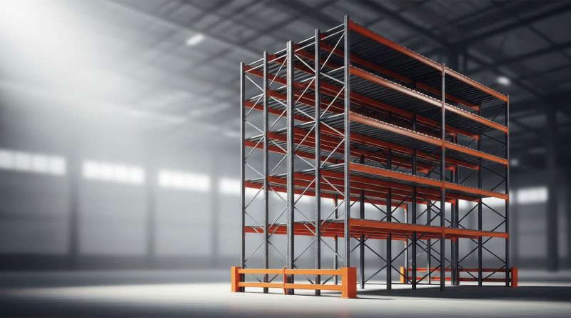 vertical storage solutions in warehouse