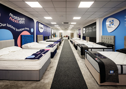 a MattressNextDay showroom 