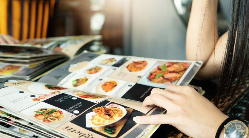paper for restaurant menus