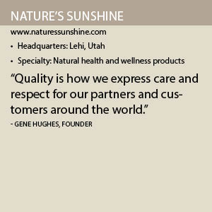 Natures Sunshine Info