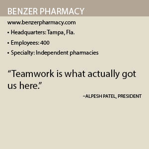 Benzer Pharmacy Fact Box