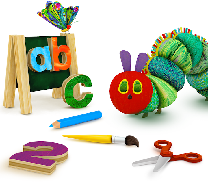 The Very Hungry Caterpillar Little Learning Library by Eric Carle — Toycra